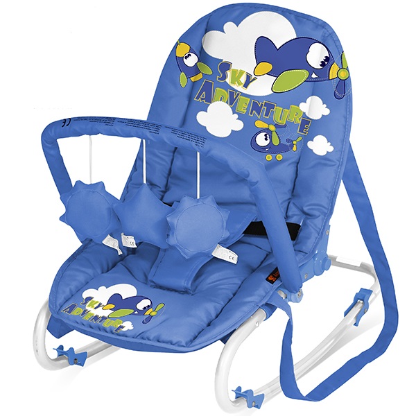 Шезлонг Bertoni TOP RELAX (blue sky adventure)